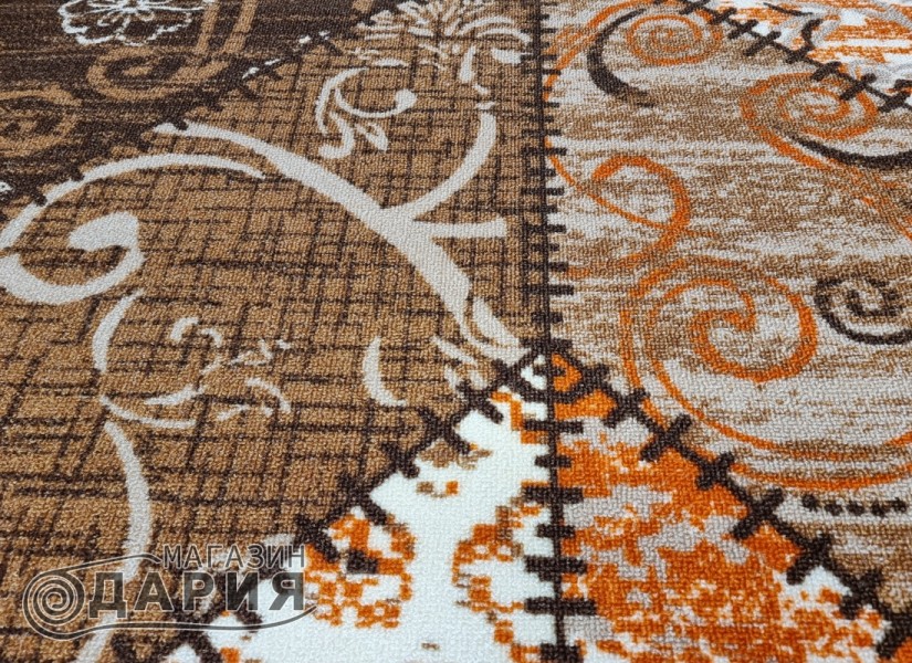 Мокетен килим ERIKA 8029 orange